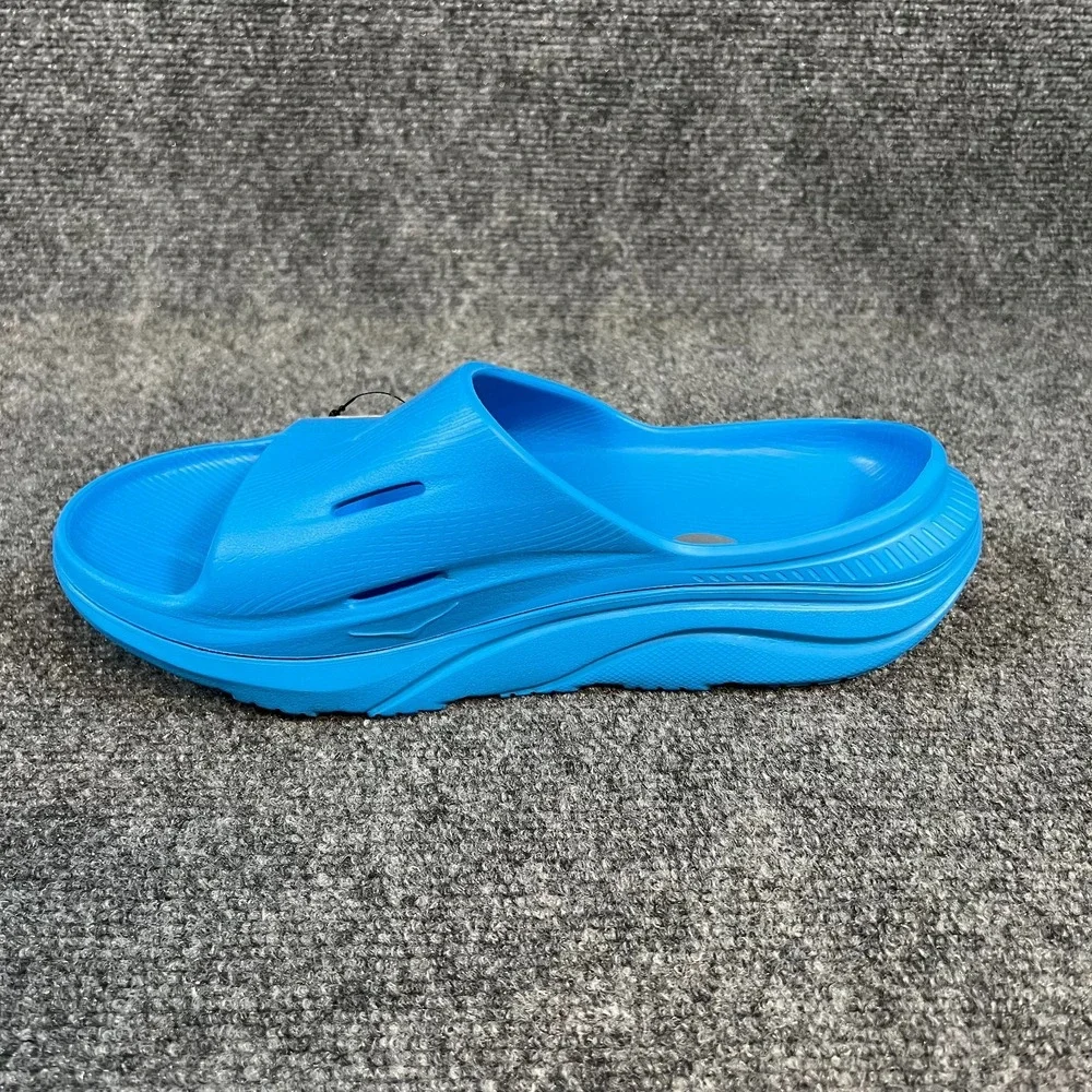 Hoka Unisex-Child Ora Recovery Slide 3 Diva Blue Sandal Size US 7 UK 6 NWT - Picture 3 of 9